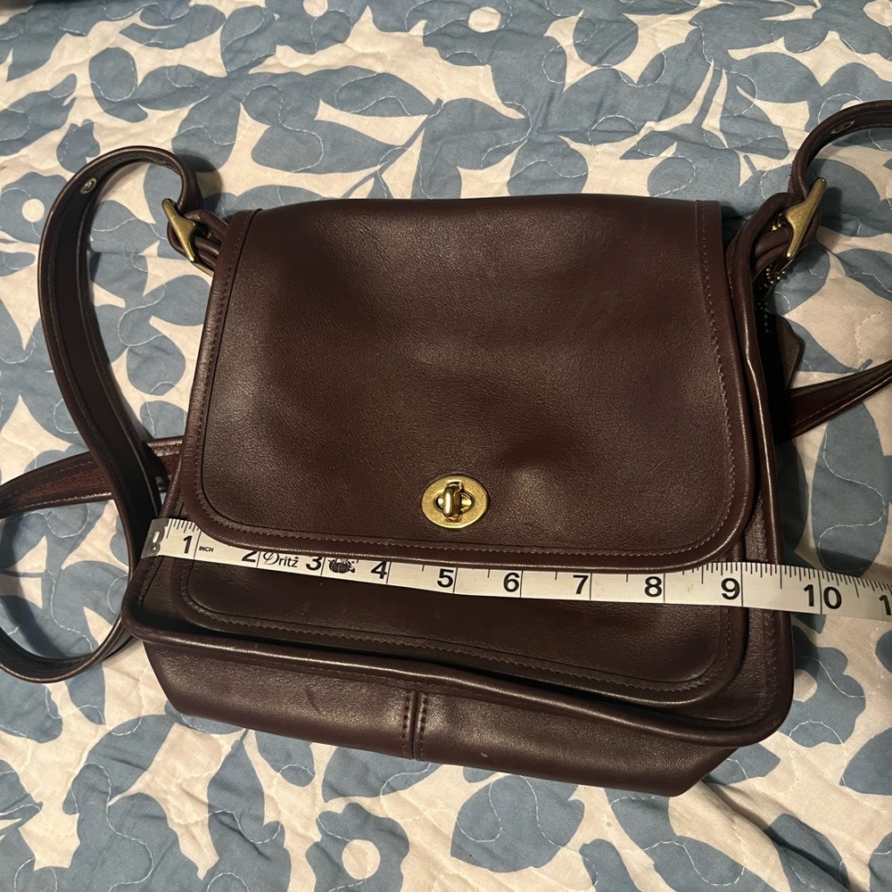 Vintage brown Coach purse
